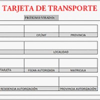 Cola VISADO TRANSPORTES ABRIL